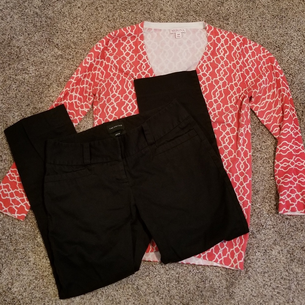 🖤 The Limited 🖤 Drew fit Crop Pants